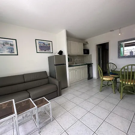 公寓 Village Naturiste Heliopolis Ab 117 Vue Jardin Et